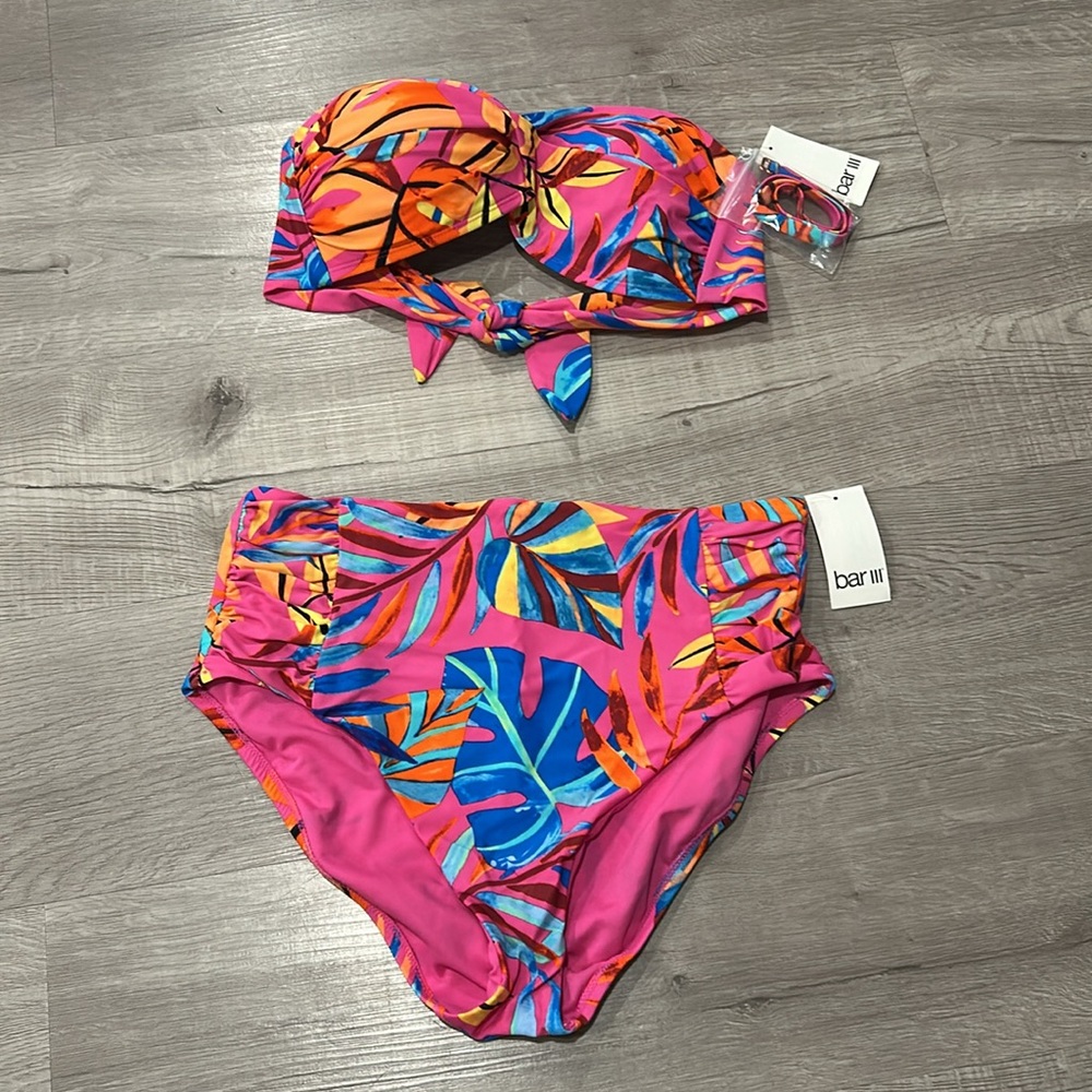 BAR III | PARADISE PALMS Bikini Set